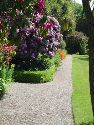 View of Garden at Hunters Hotel