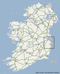 map of ireland